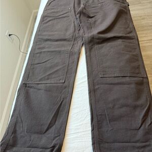 Carhartt Dark Brown Cargo Work Pants